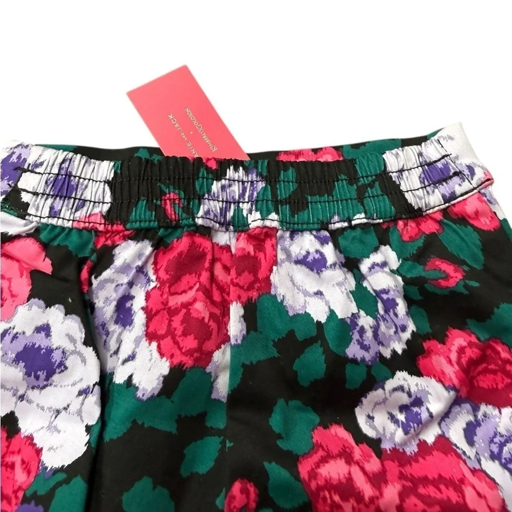 Infant Janie and Jack Floral Two-Piece Outfit with Headband and Shoes 12-18 mths